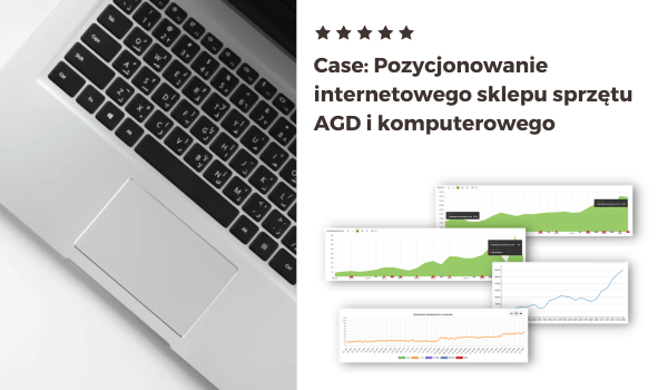 Case Promocja sklepu internetowego sprzętu gospodarstwa domowego i komputerowego